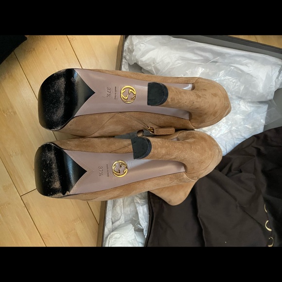 COPY - Authentic Gucci Platform booties - Picture 4 of 6